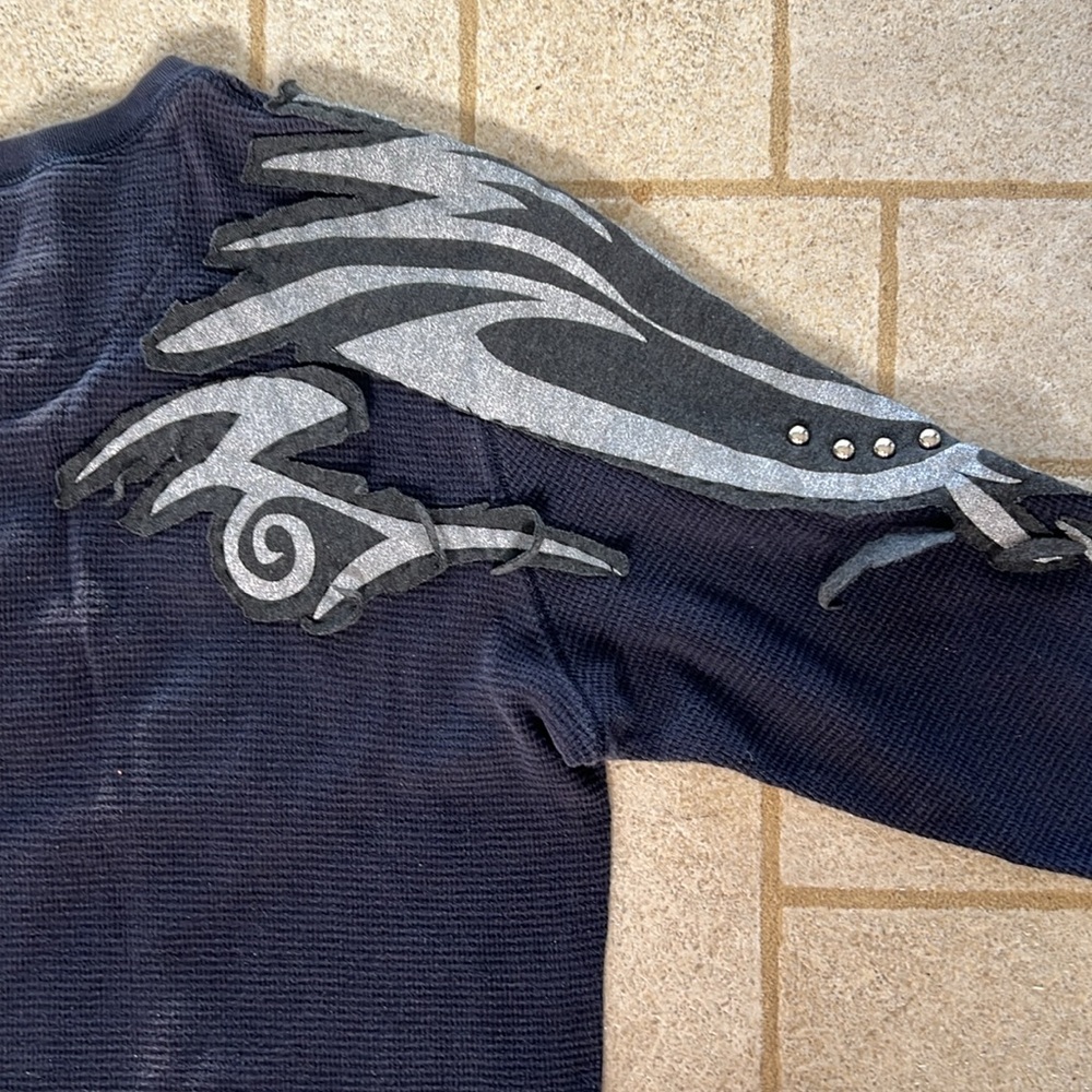 LA Kings X Slayer GAP Thermal Shirt Men XL EUC - Picture 4 of 12
